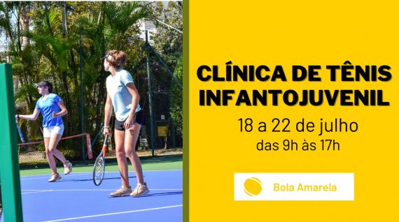 Clínica de Tênis Infantojuvenil | Bola Amarela